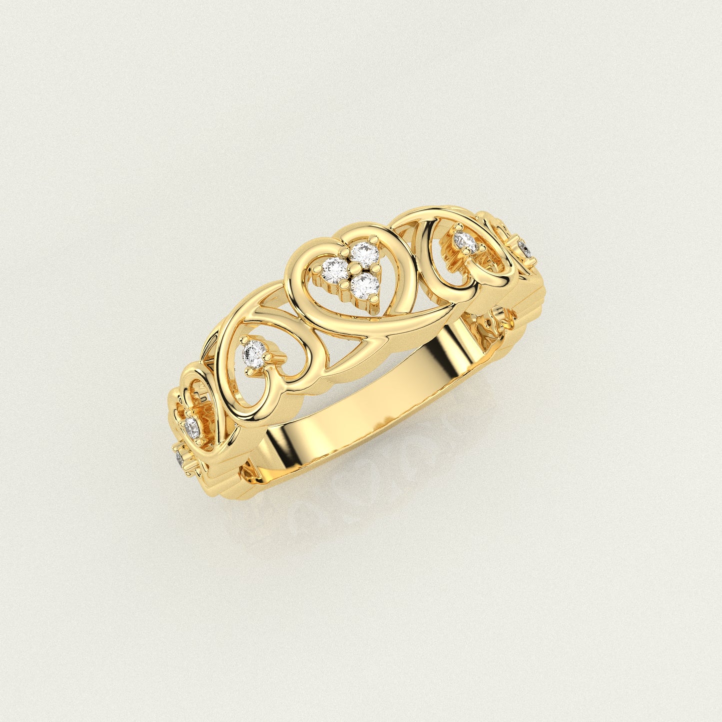 Moissanite Diamond 925 Silver Ring