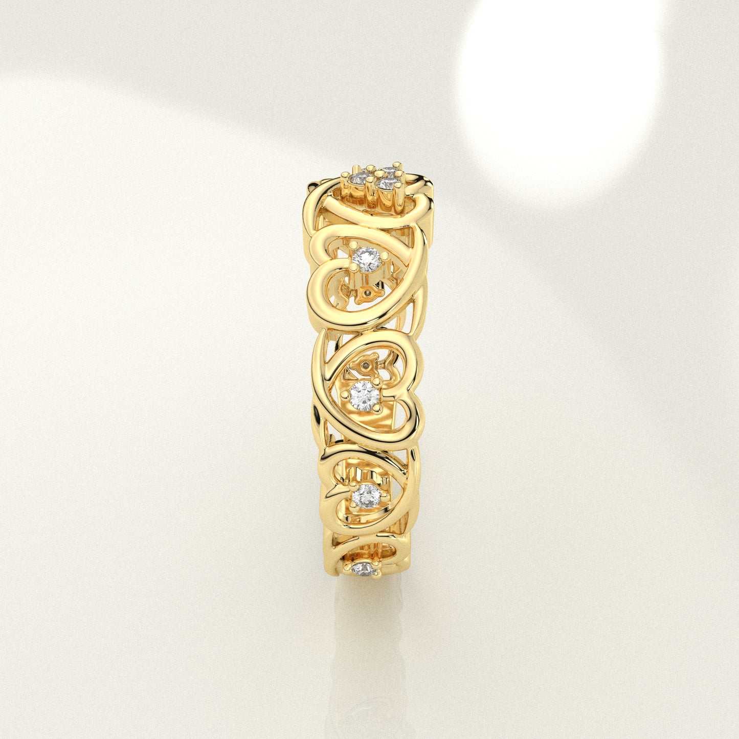 Moissanite Diamond 925 Silver Ring