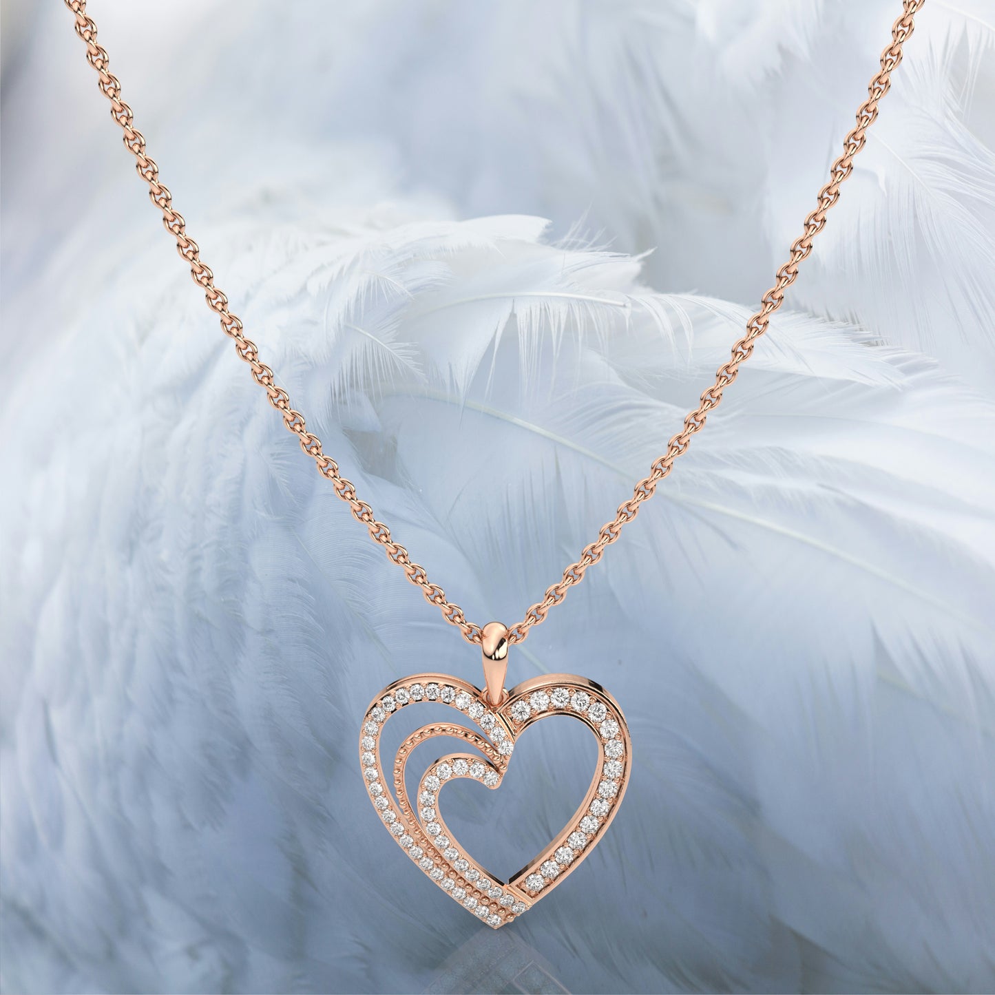 Deseam Moissanite Diamond 925 Silver Necklace