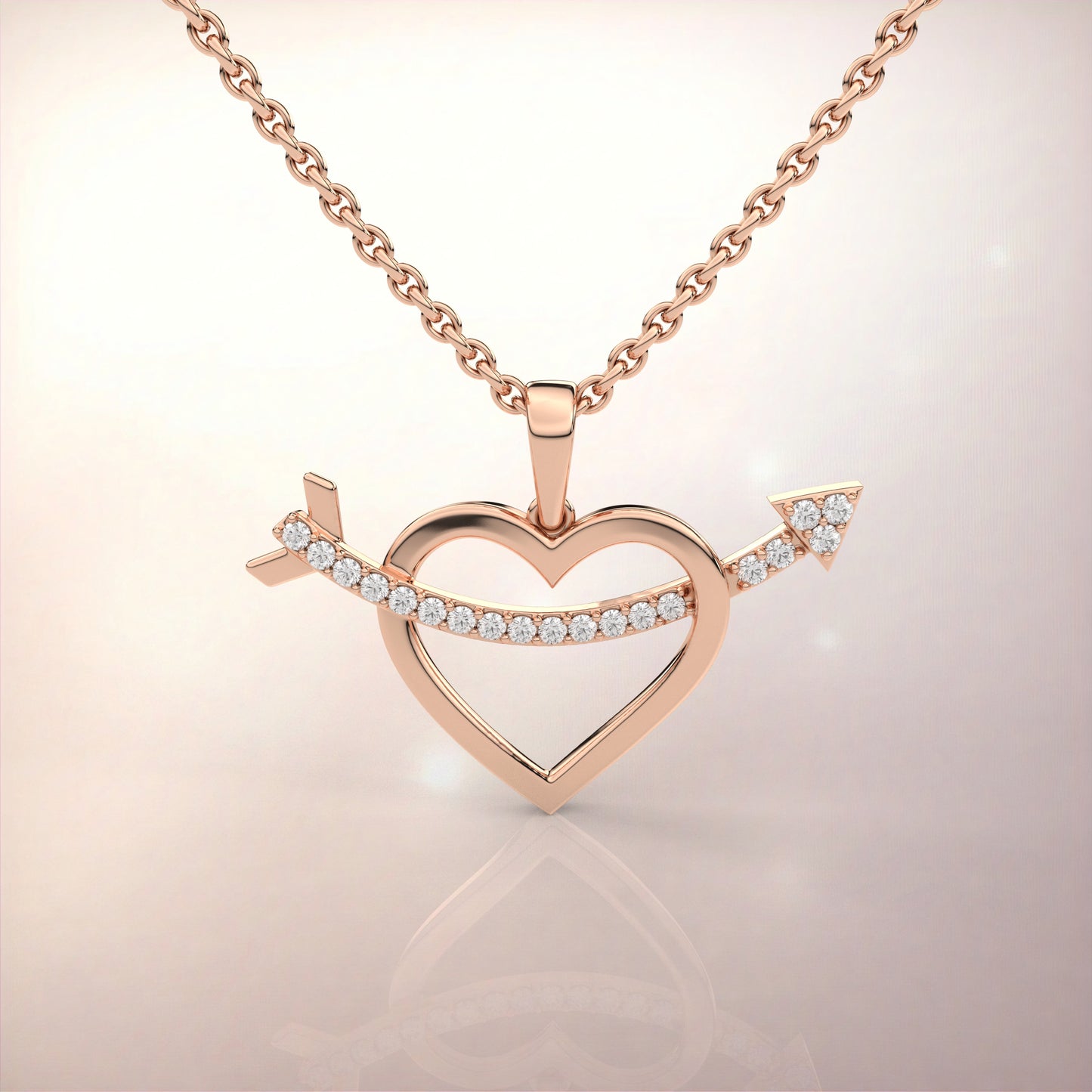 Bruna Moissanite Diamond 925 Silver Necklace