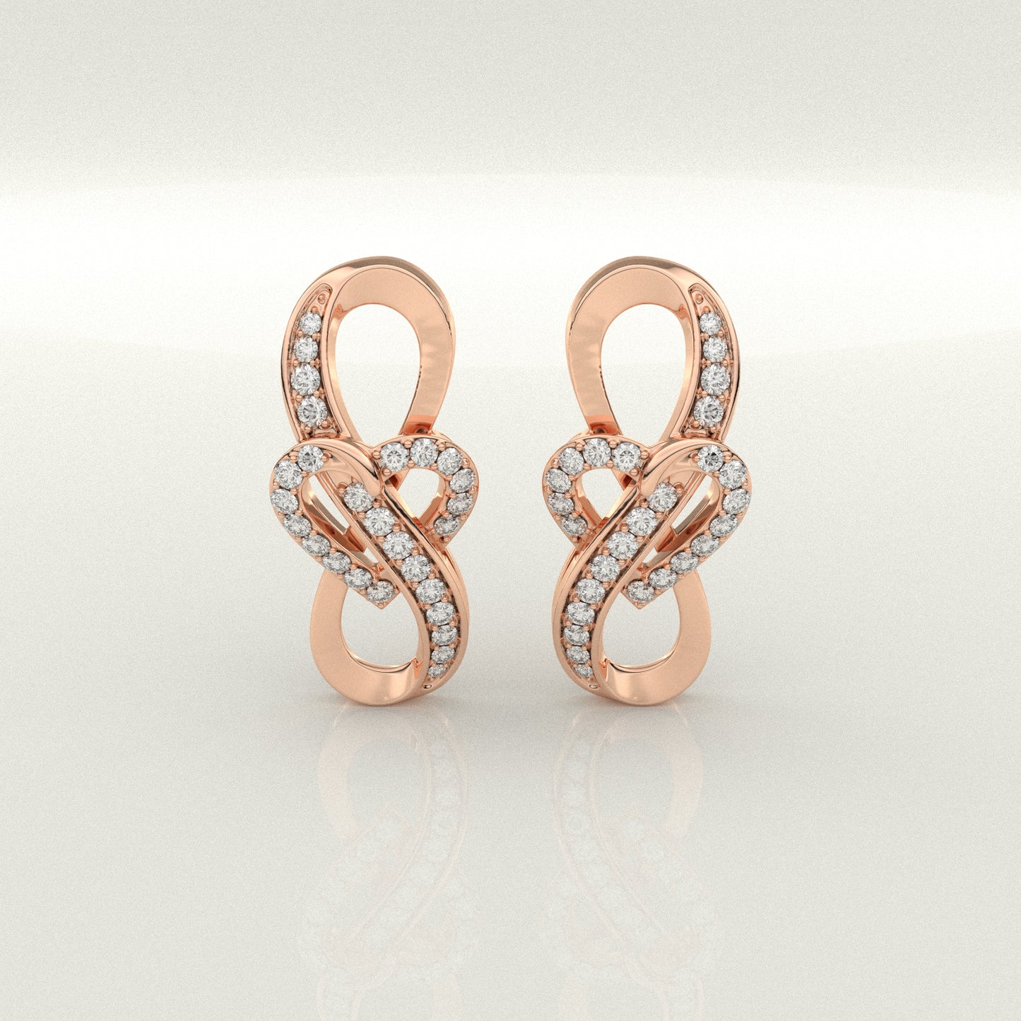 Kinabuhi Moissanite Diamond 925 Silver Earring