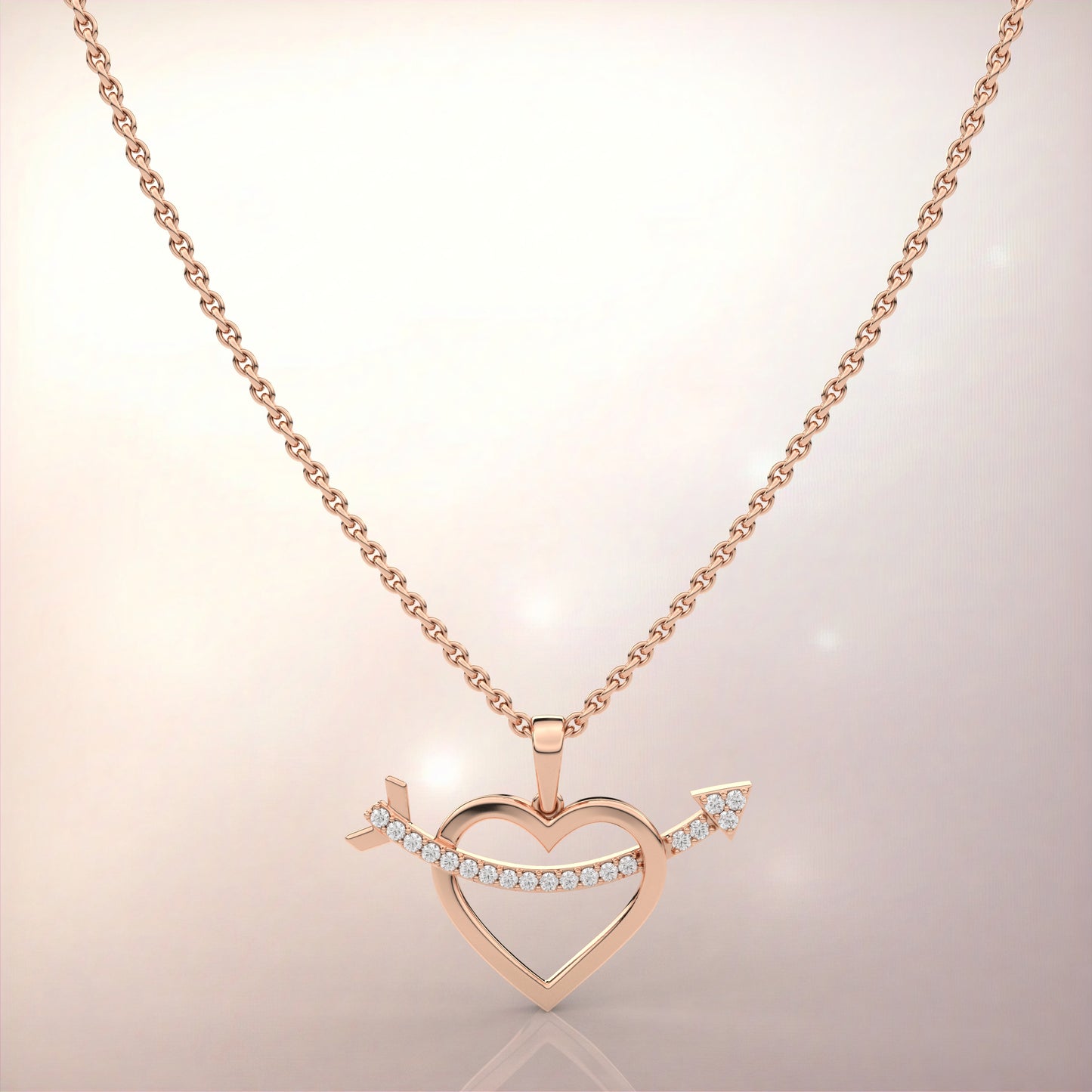 Bruna Moissanite Diamond 925 Silver Necklace