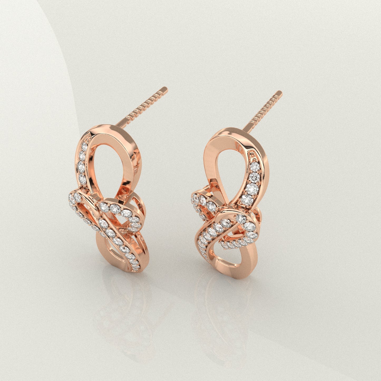 Kinabuhi Moissanite Diamond 925 Silver Earring