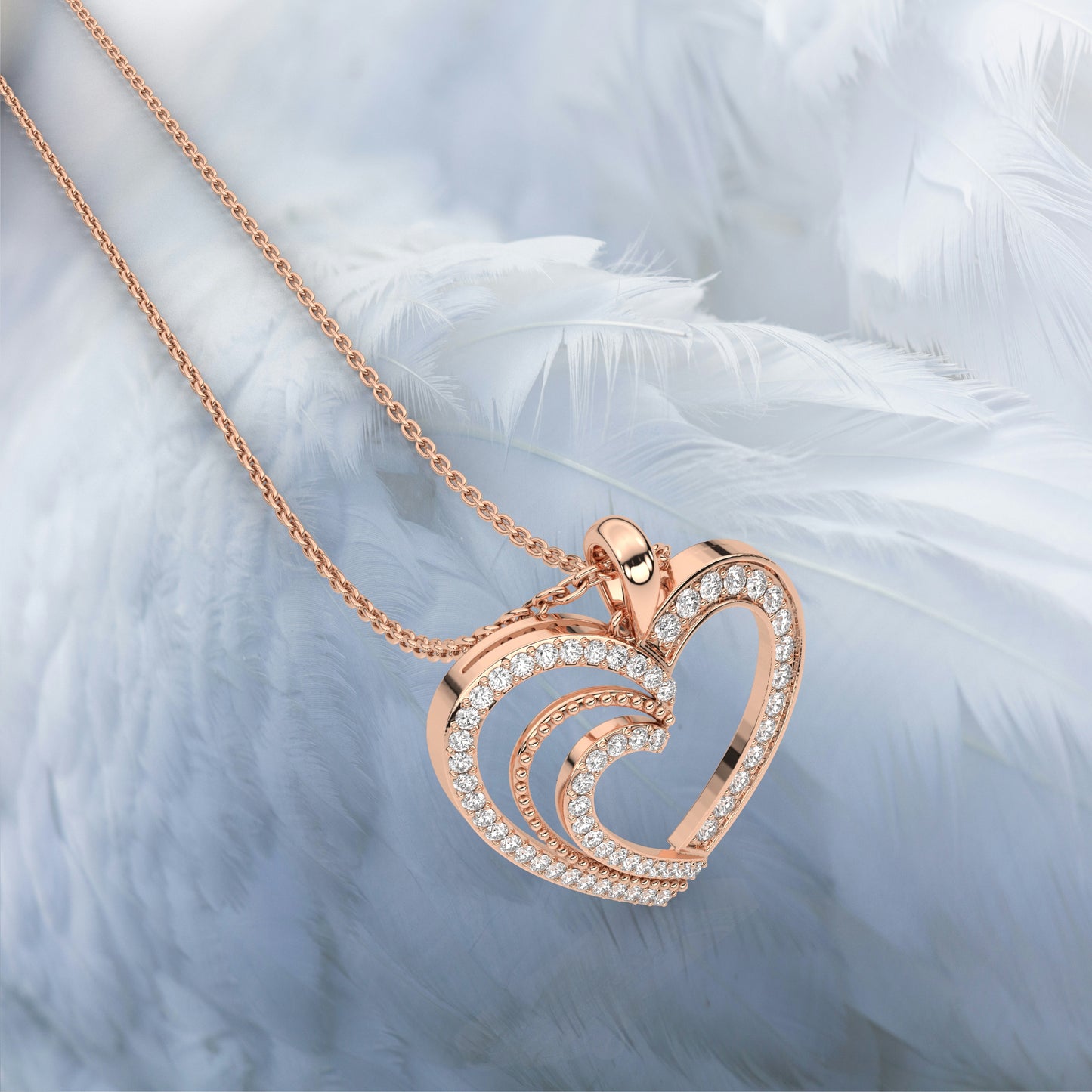 Deseam Moissanite Diamond 925 Silver Necklace