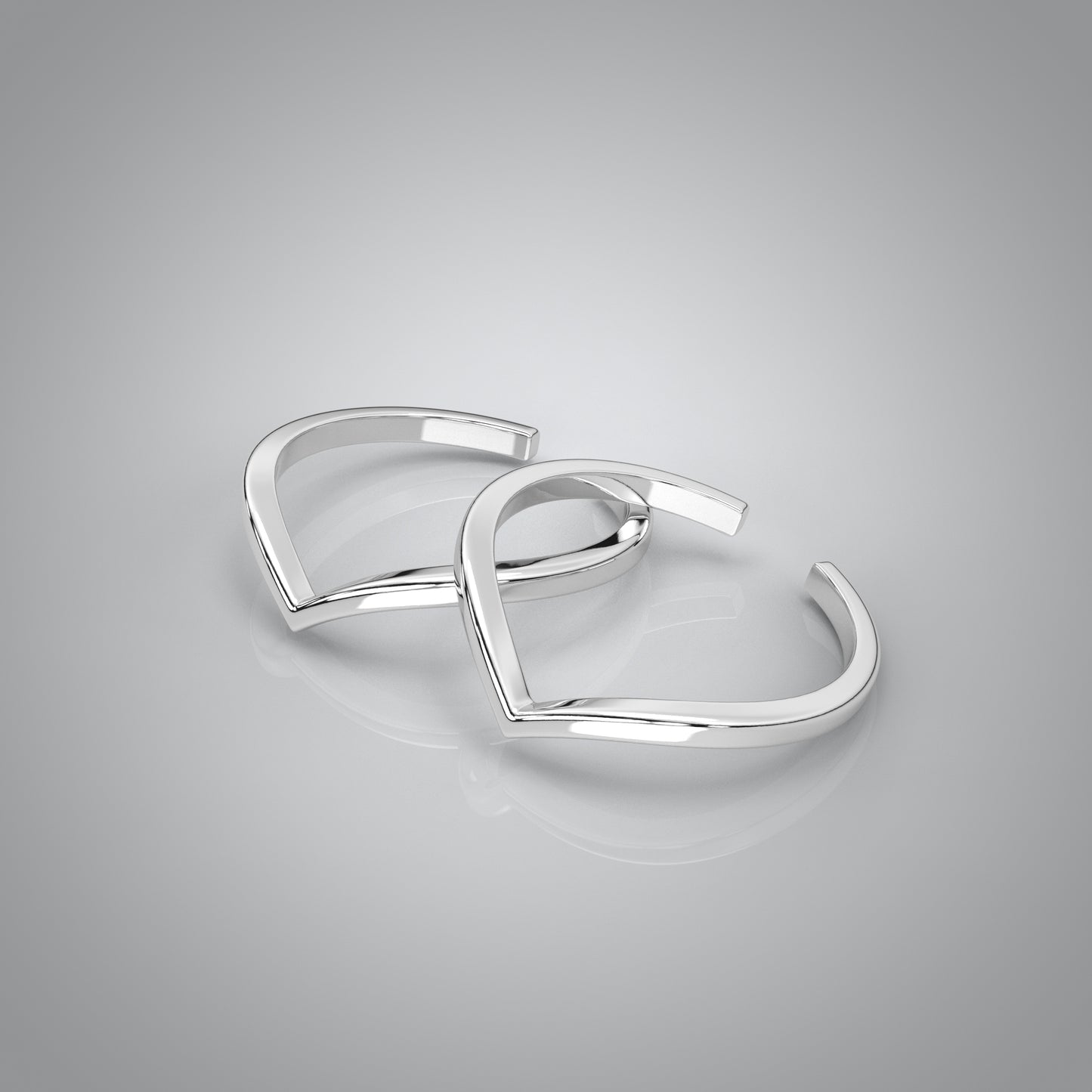 Velvet Adjustable 925 Silver Toe Ring