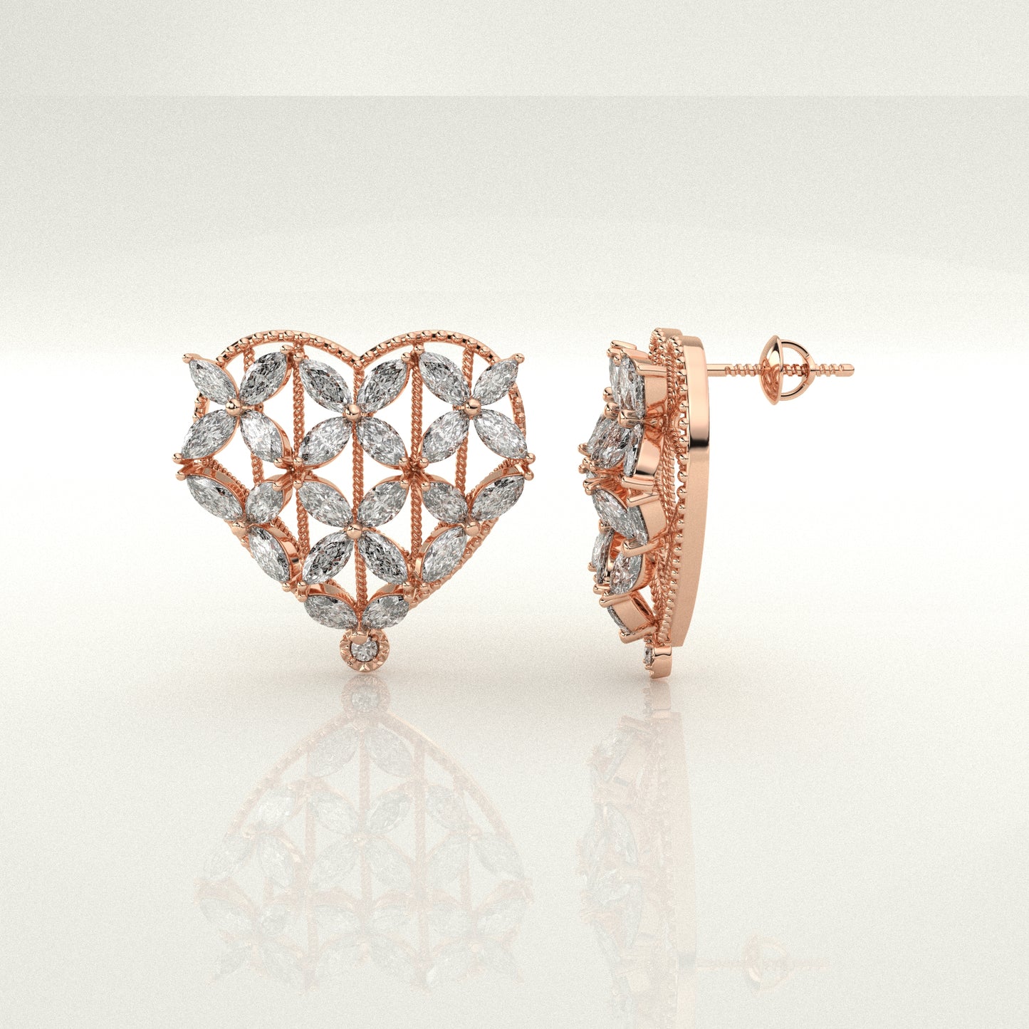 Julen Moissanite Diamond 925 Silver Earring