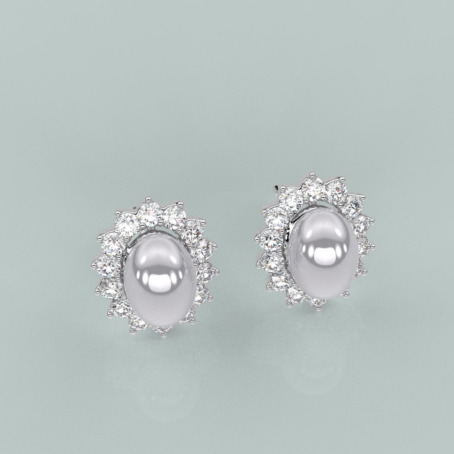 Isaac Moissanite Diamond 925 Silver Earring