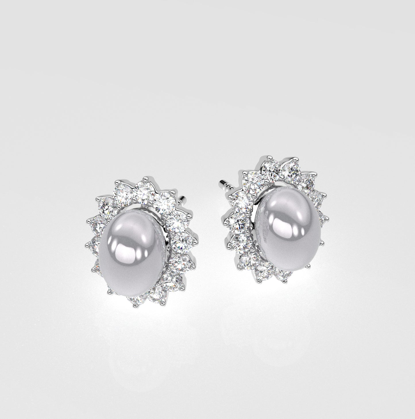 Isaac Moissanite Diamond 925 Silver Earring