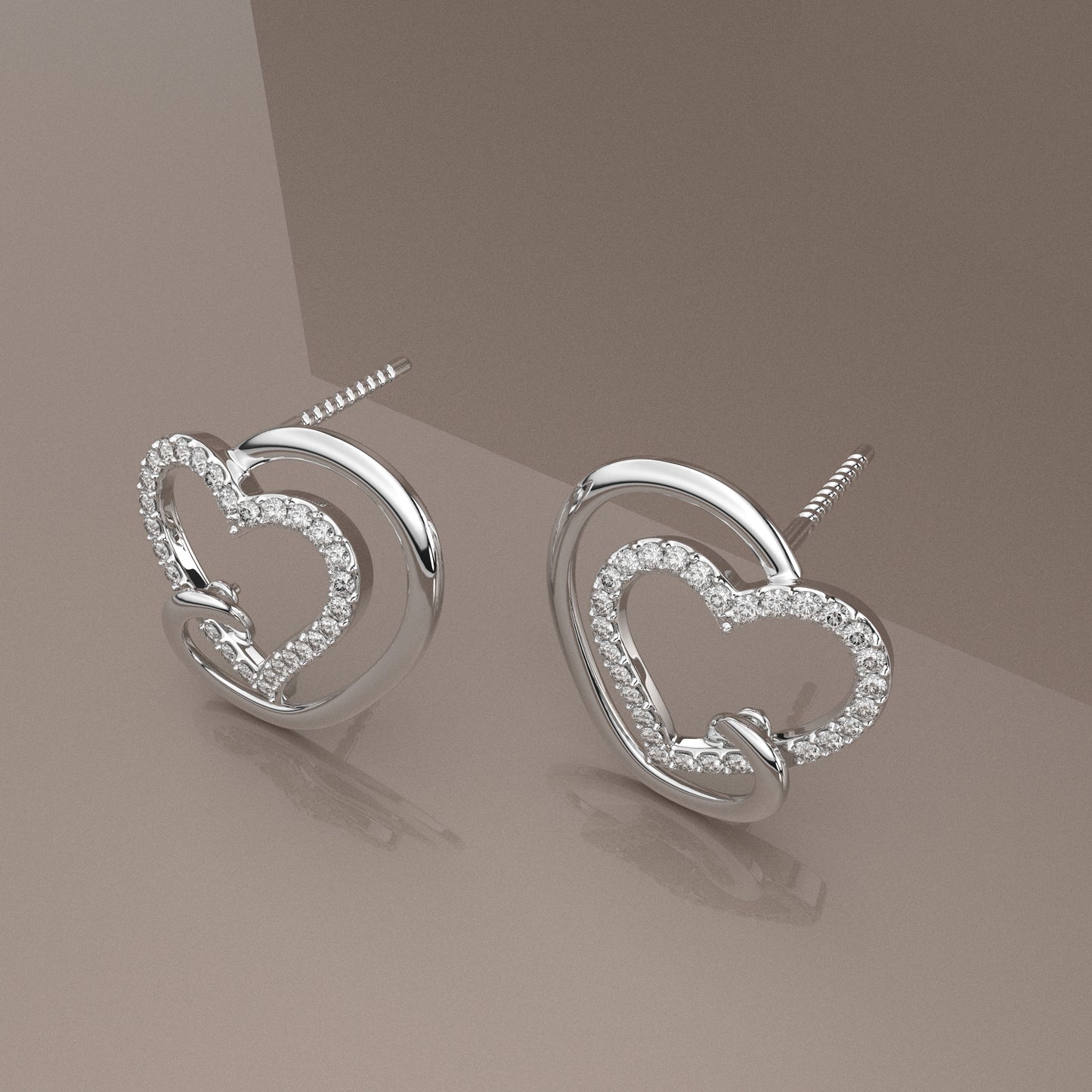 Milada Moissanite Diamond 925 Silver Earring