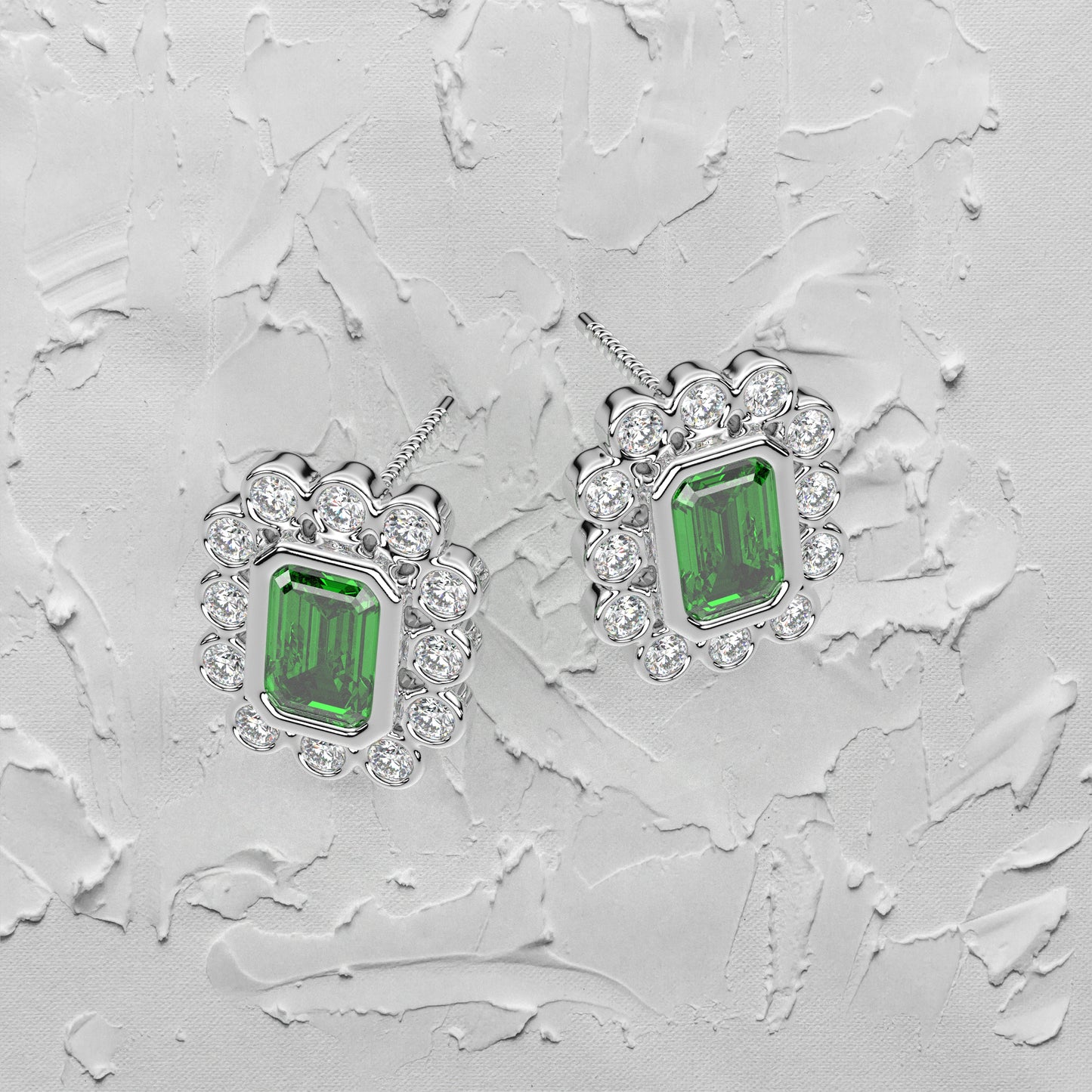 Sohi Moissanite Diamond 925 Silver Earring