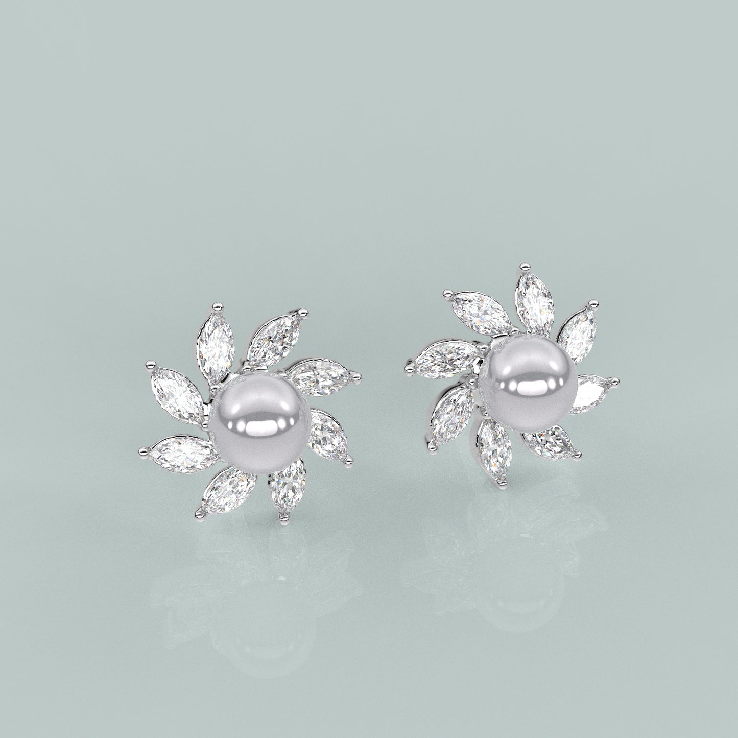 Jargis Moissanite Diamond 925 Silver Earring