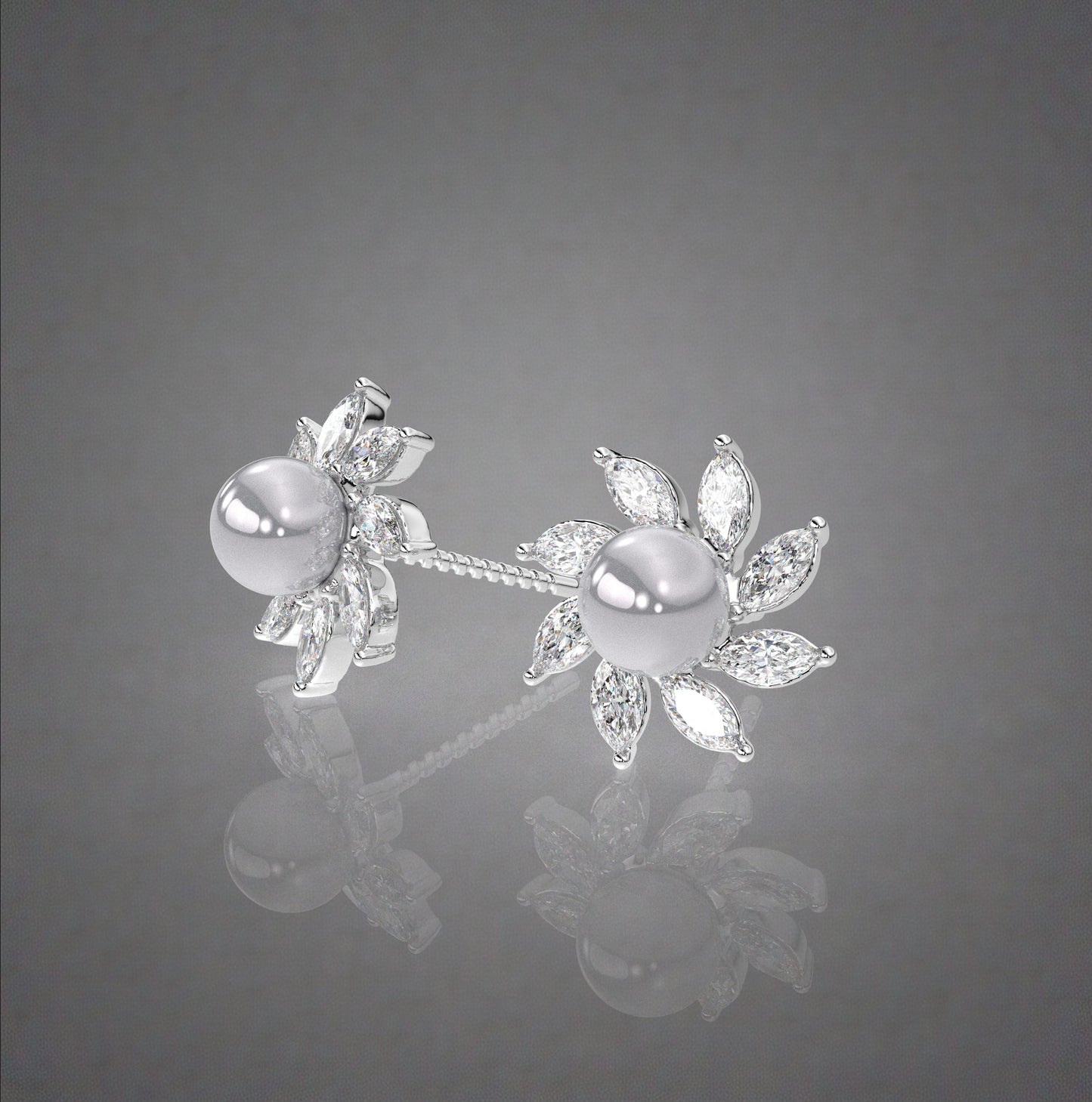 Jargis Moissanite Diamond 925 Silver Earring