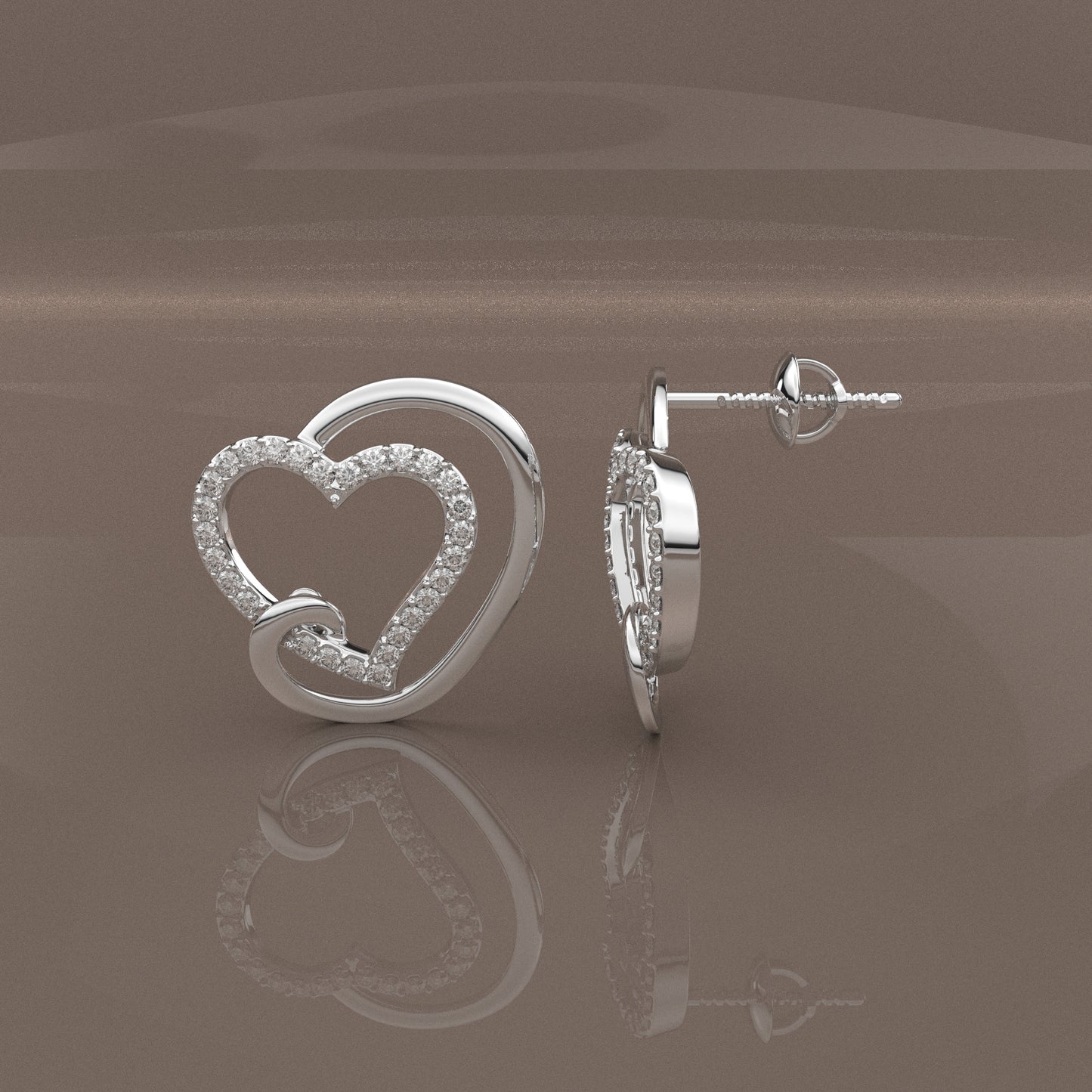 Milada Moissanite Diamond 925 Silver Earring