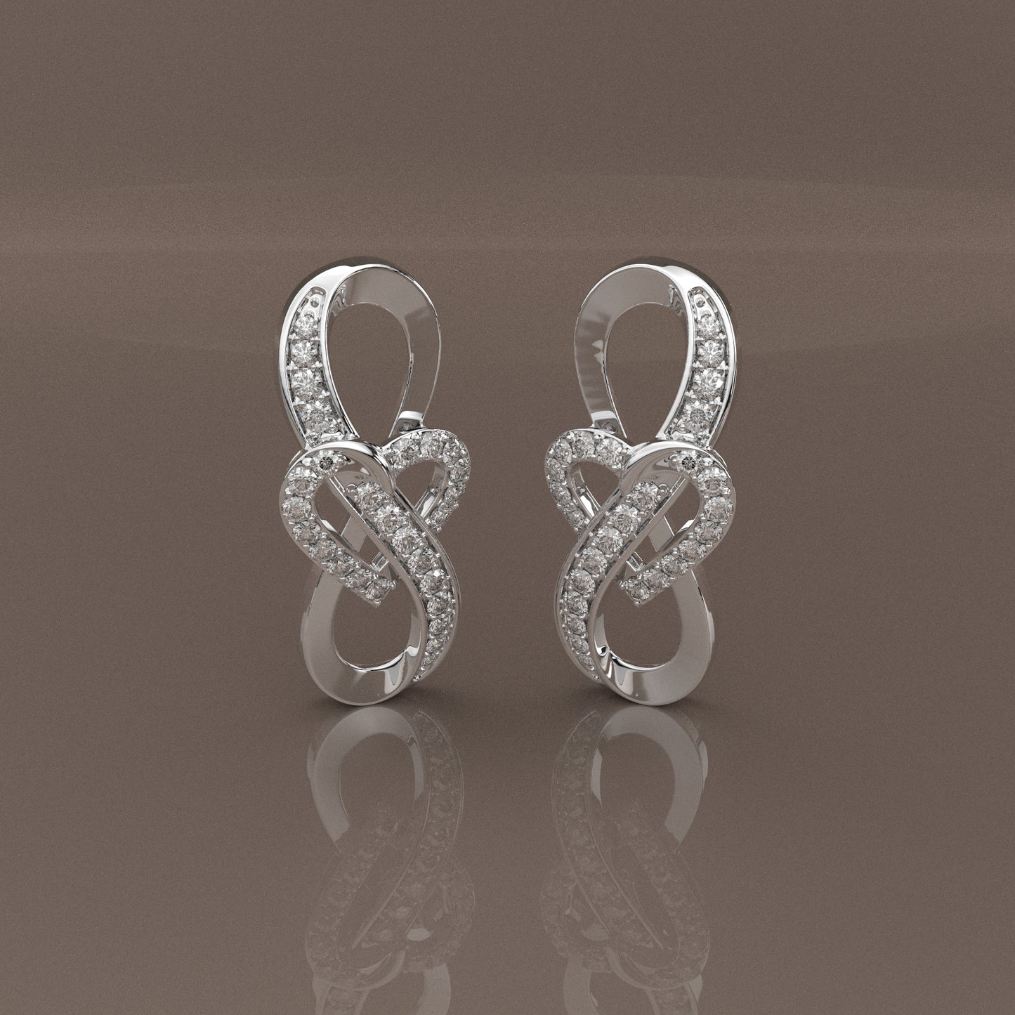 Kinabuhi Moissanite Diamond 925 Silver Earring