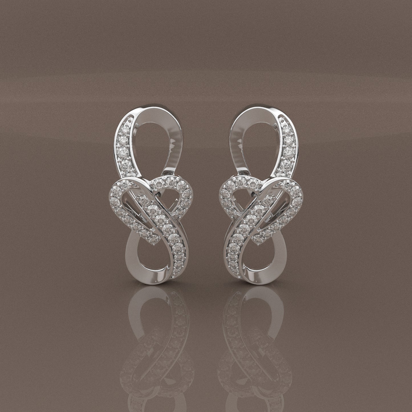 Kinabuhi Moissanite Diamond 925 Silver Earring