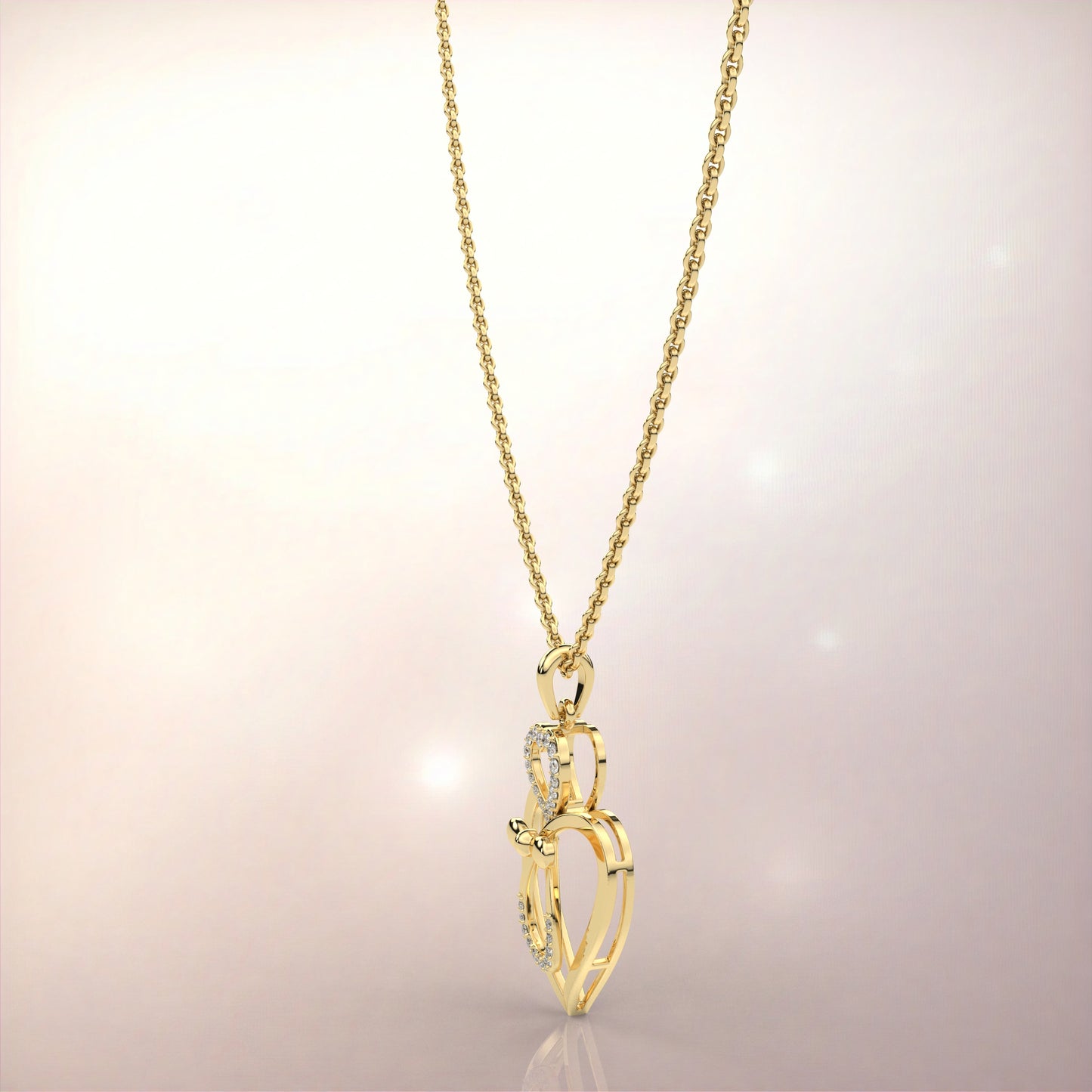 Amphy Moissanite Diamond 925 Silver Necklace