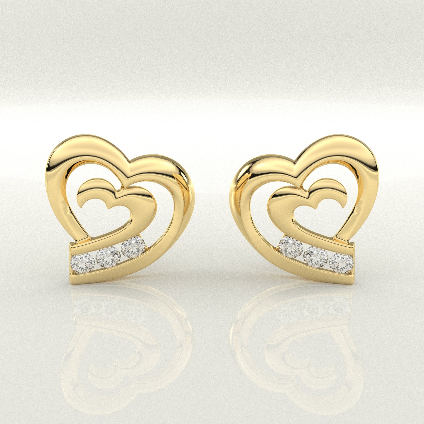 Brianda Moissanite Diamond 925 Silver Earring