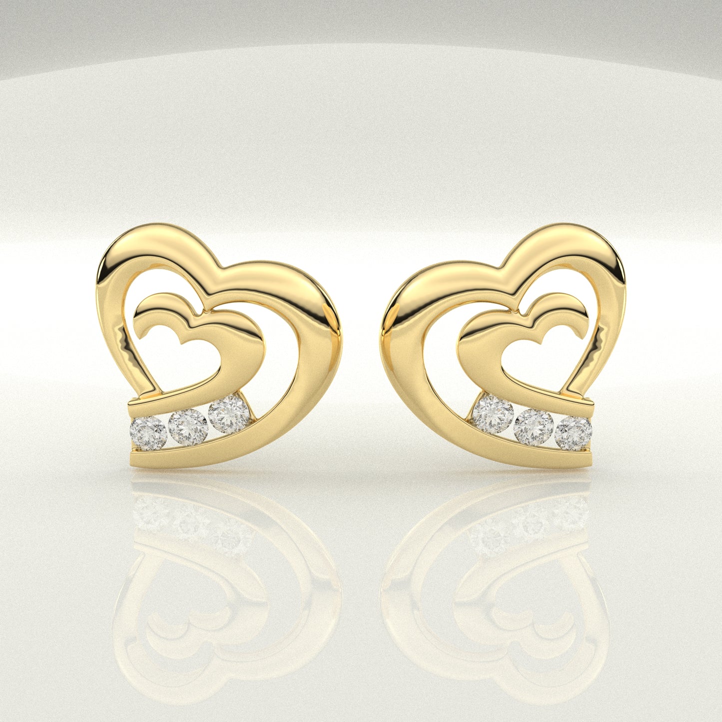 Brianda Moissanite Diamond 925 Silver Earring