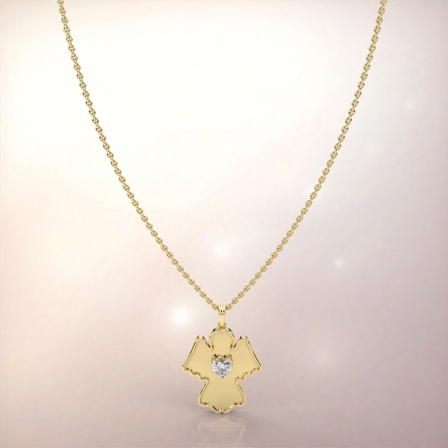 Fairy Moissanite Diamond925 Silver Necklace
