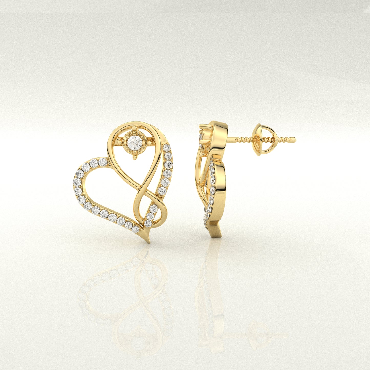 Zuri Moissanite Diamond 925 Silver Earring