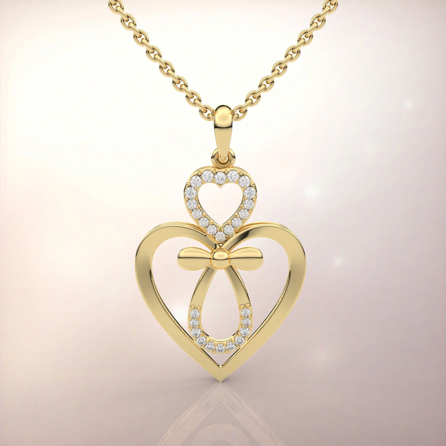 Amphy Moissanite Diamond 925 Silver Necklace