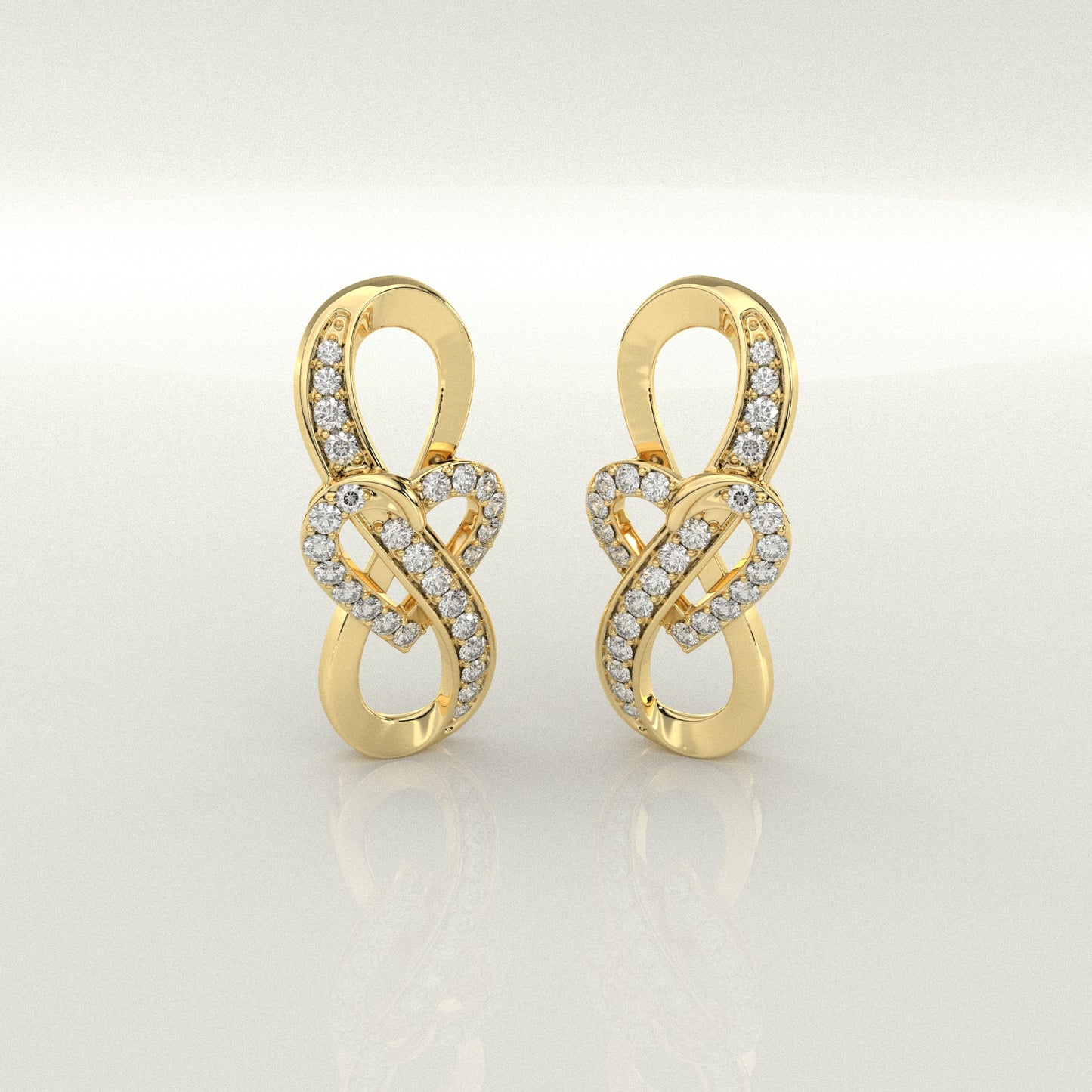Kinabuhi Moissanite Diamond 925 Silver Earring