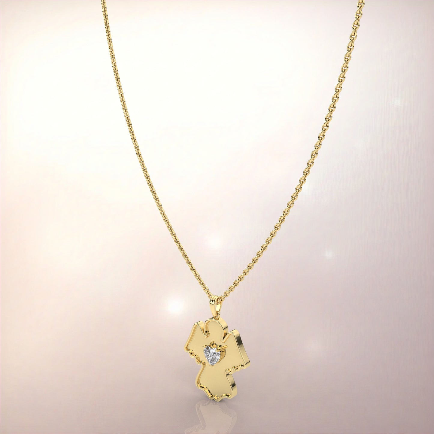 Fairy Moissanite Diamond925 Silver Necklace