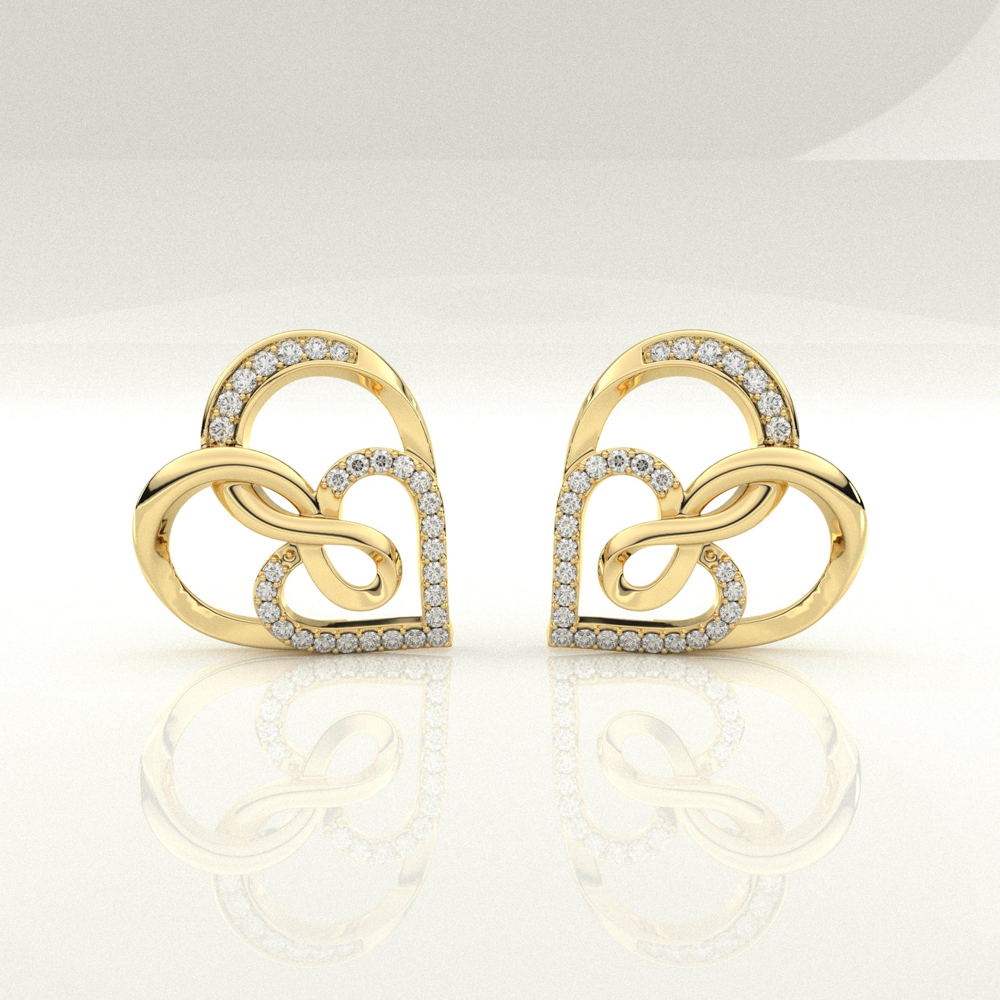 Sheer Moissanite Diamond 925 Silver Earring