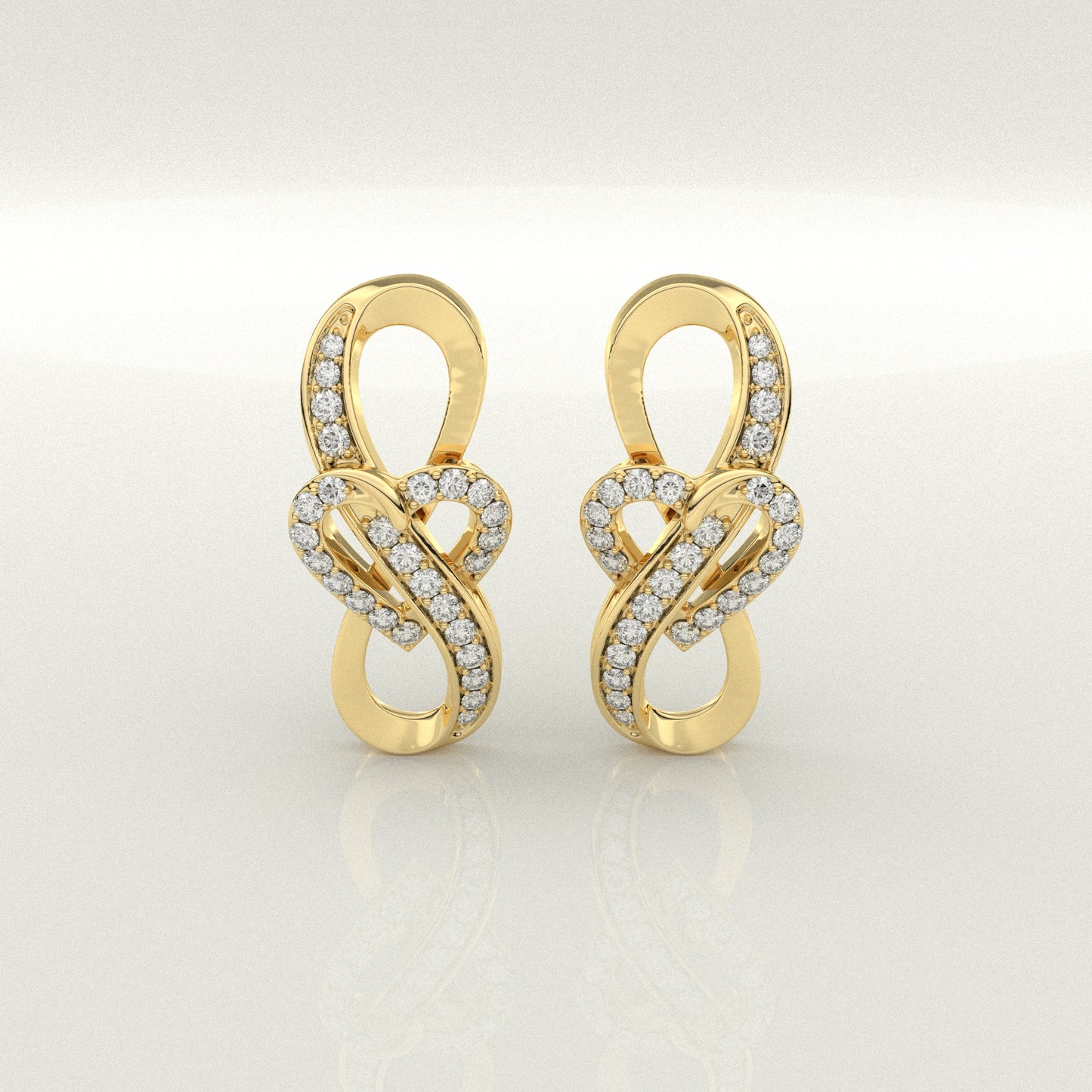 Kinabuhi Moissanite Diamond 925 Silver Earring