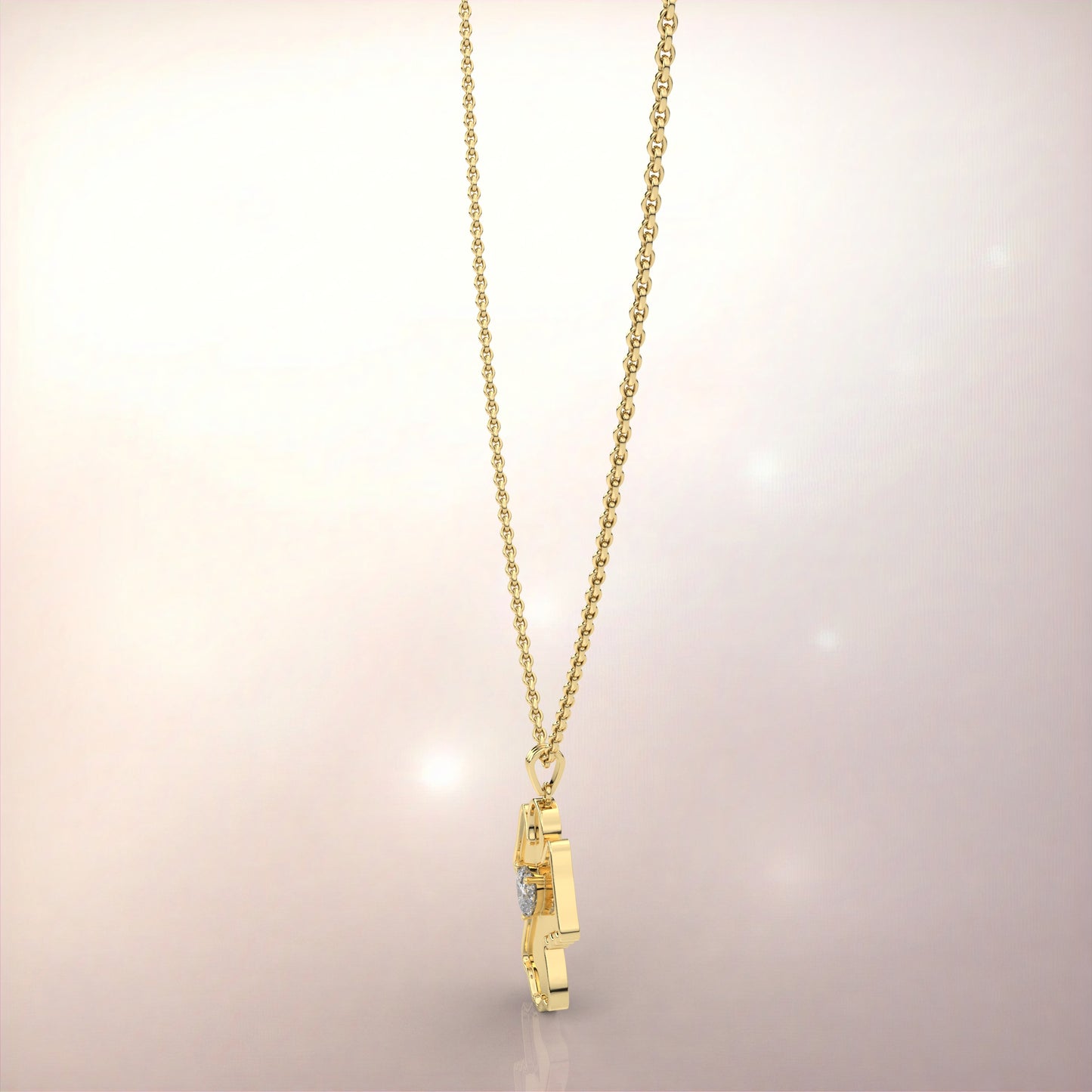 Fairy Moissanite Diamond925 Silver Necklace
