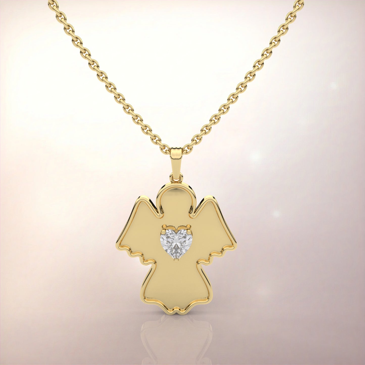 Fairy Moissanite Diamond925 Silver Necklace