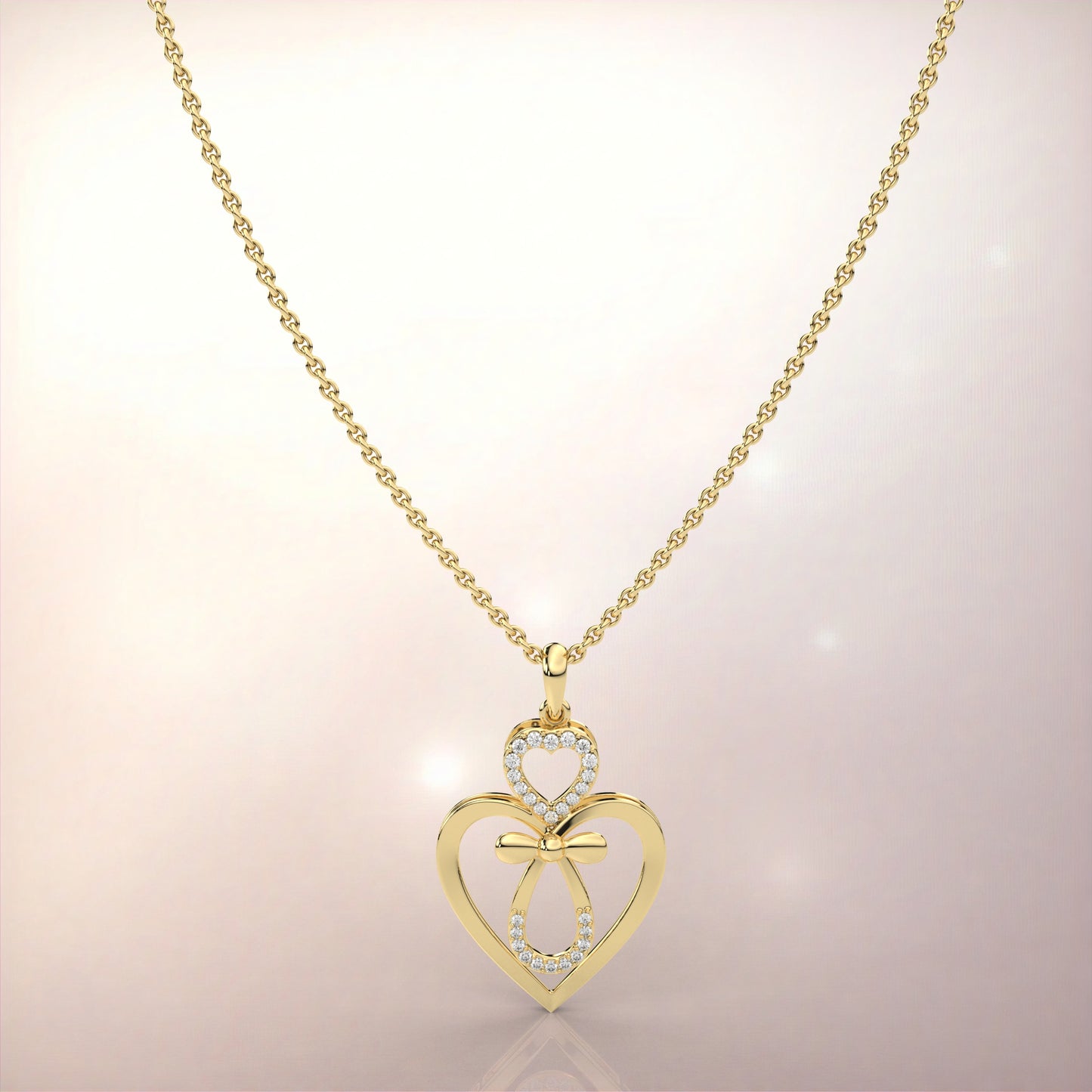 Amphy Moissanite Diamond 925 Silver Necklace