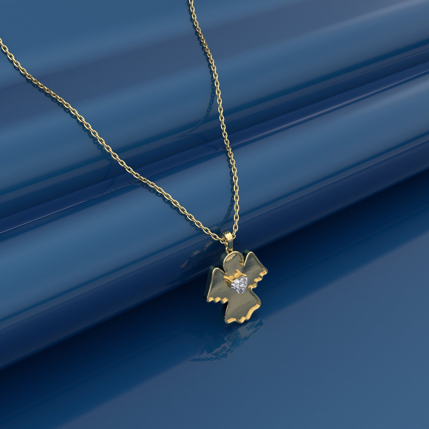 Fairy Moissanite Diamond925 Silver Necklace