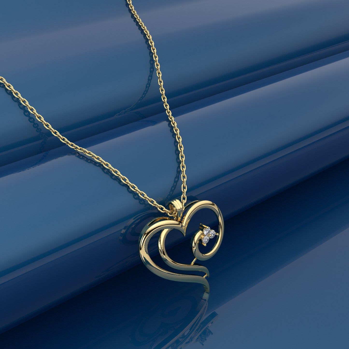 Bugs Moissanite Diamond 925 Silver Necklace