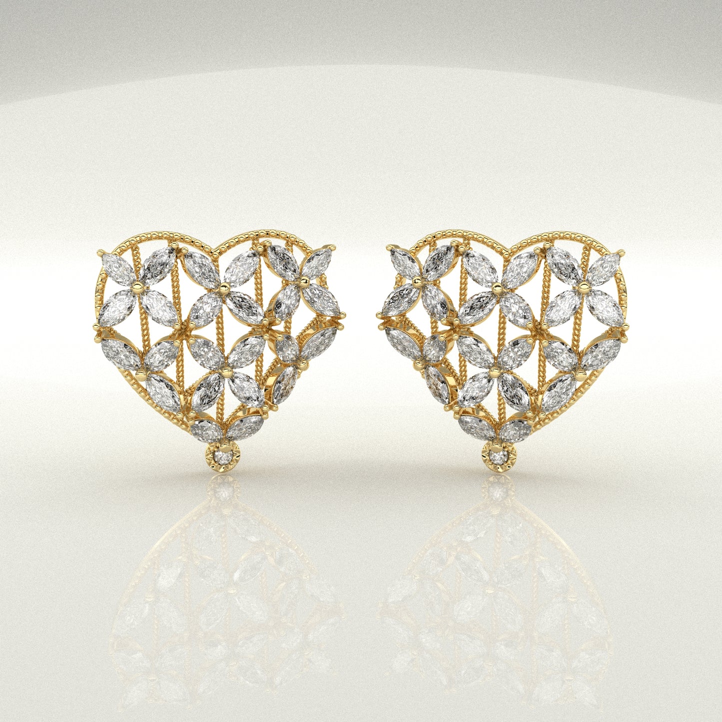 Julen Moissanite Diamond 925 Silver Earring