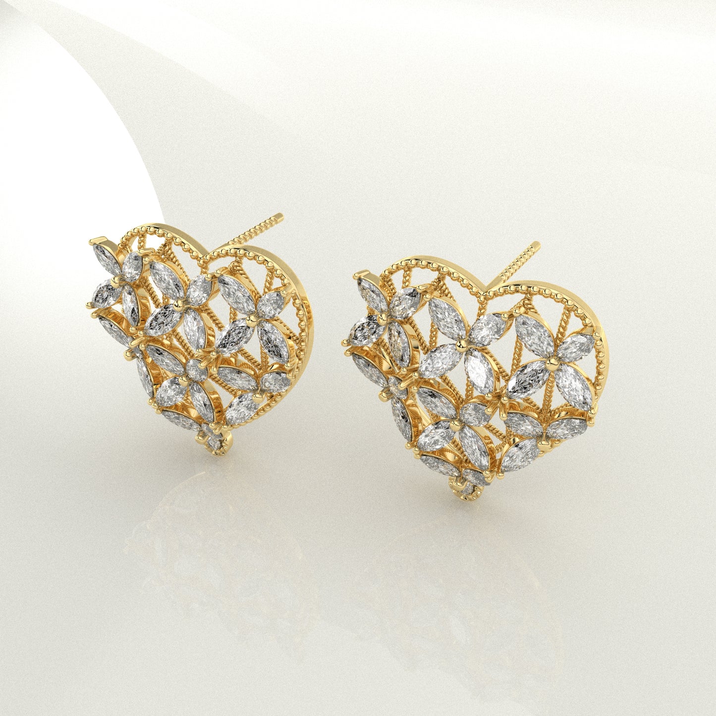 Julen Moissanite Diamond 925 Silver Earring