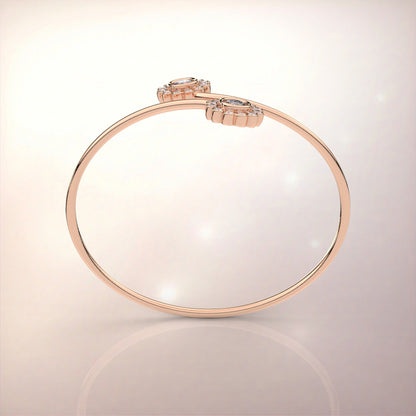 Divast Bangle 925 Sterling Silver