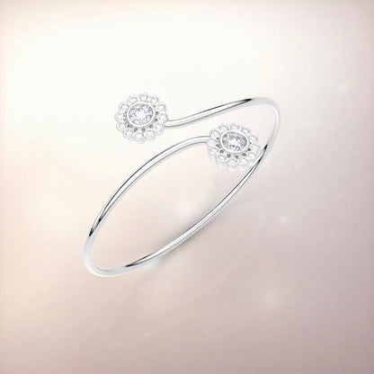 Divast Bangle 925 Sterling Silver