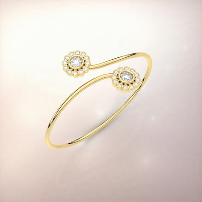 Divast Bangle 925 Sterling Silver