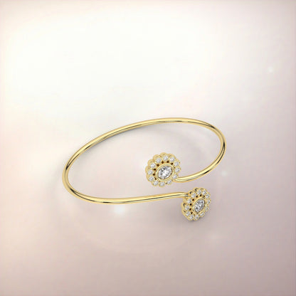 Divast Bangle 925 Sterling Silver