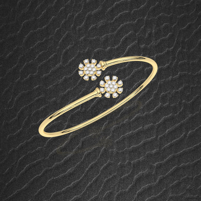 Divast Bangle 925 Sterling Silver