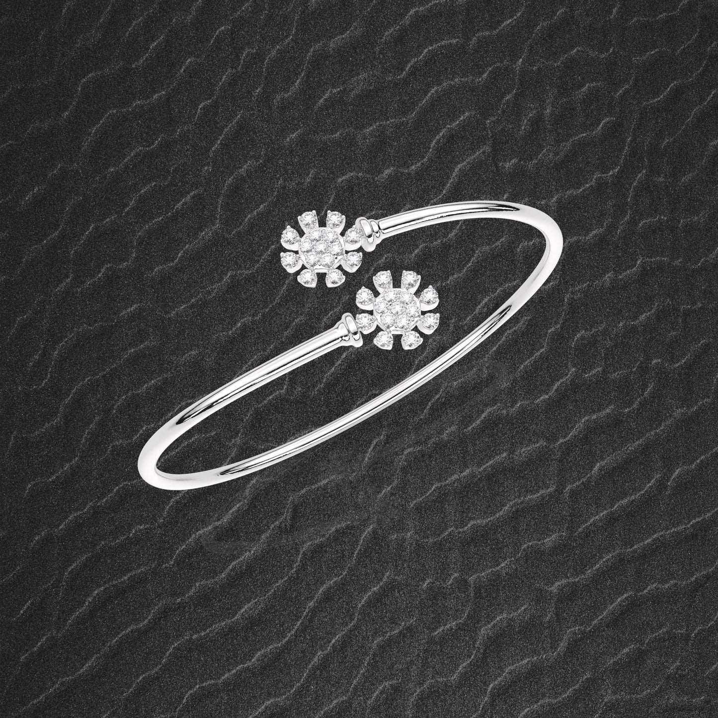 Divast Bangle 925 Sterling Silver