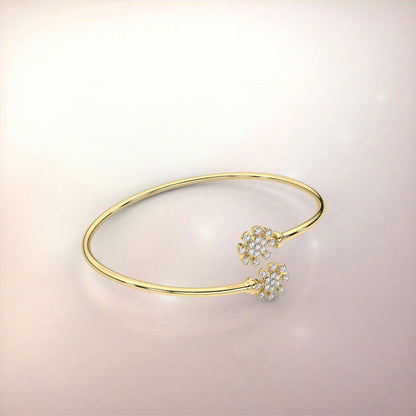 Divast Bangle 925 Sterling Silver