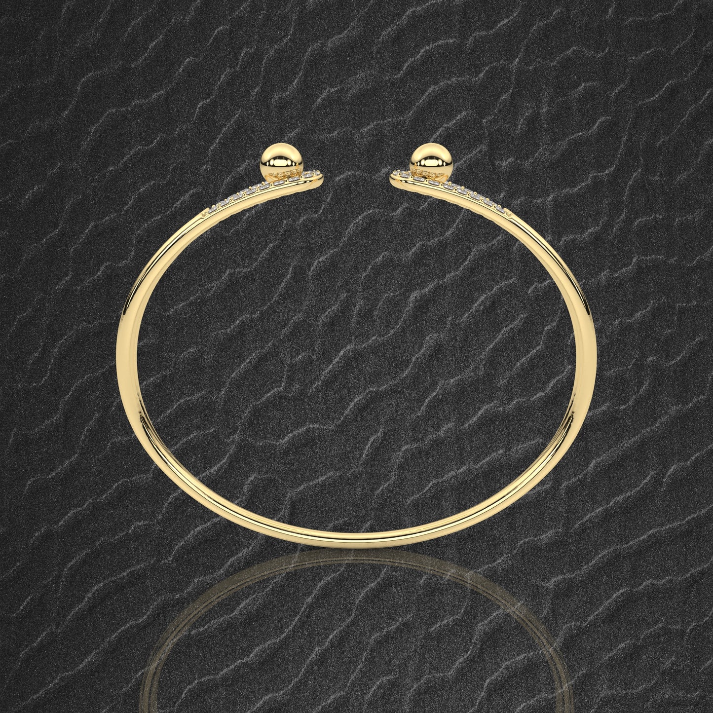 Divast Bangle 925 Sterling Silver