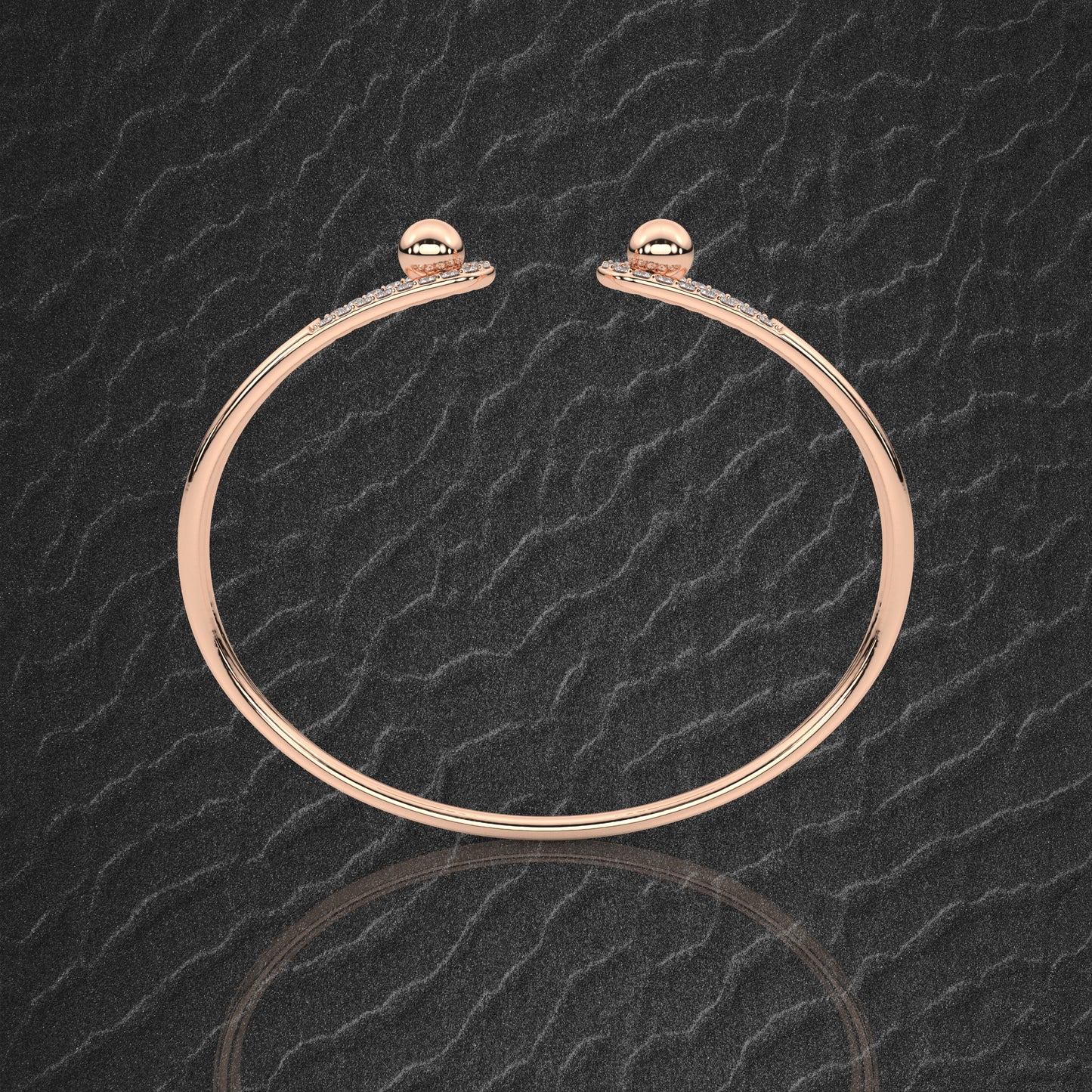 Divast Bangle 925 Sterling Silver
