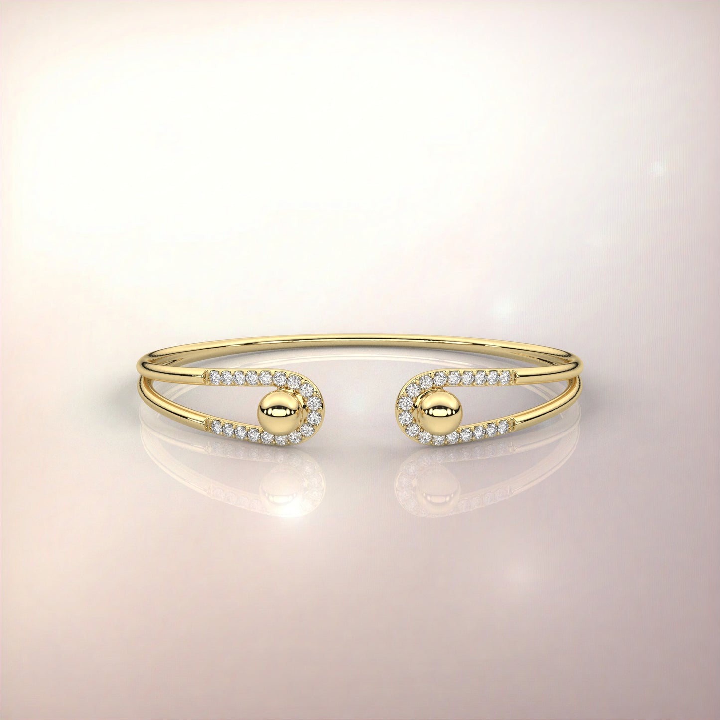 Divast Bangle 925 Sterling Silver