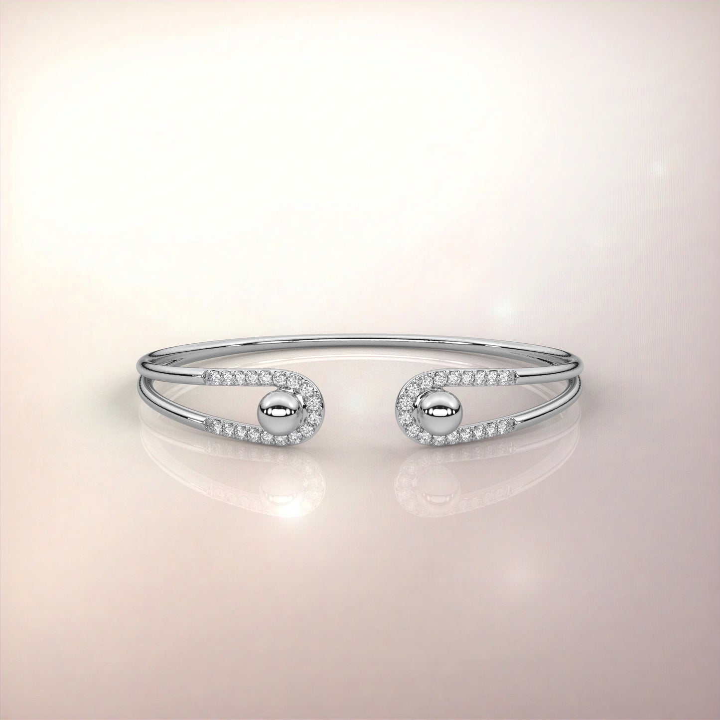 Divast Bangle 925 Sterling Silver