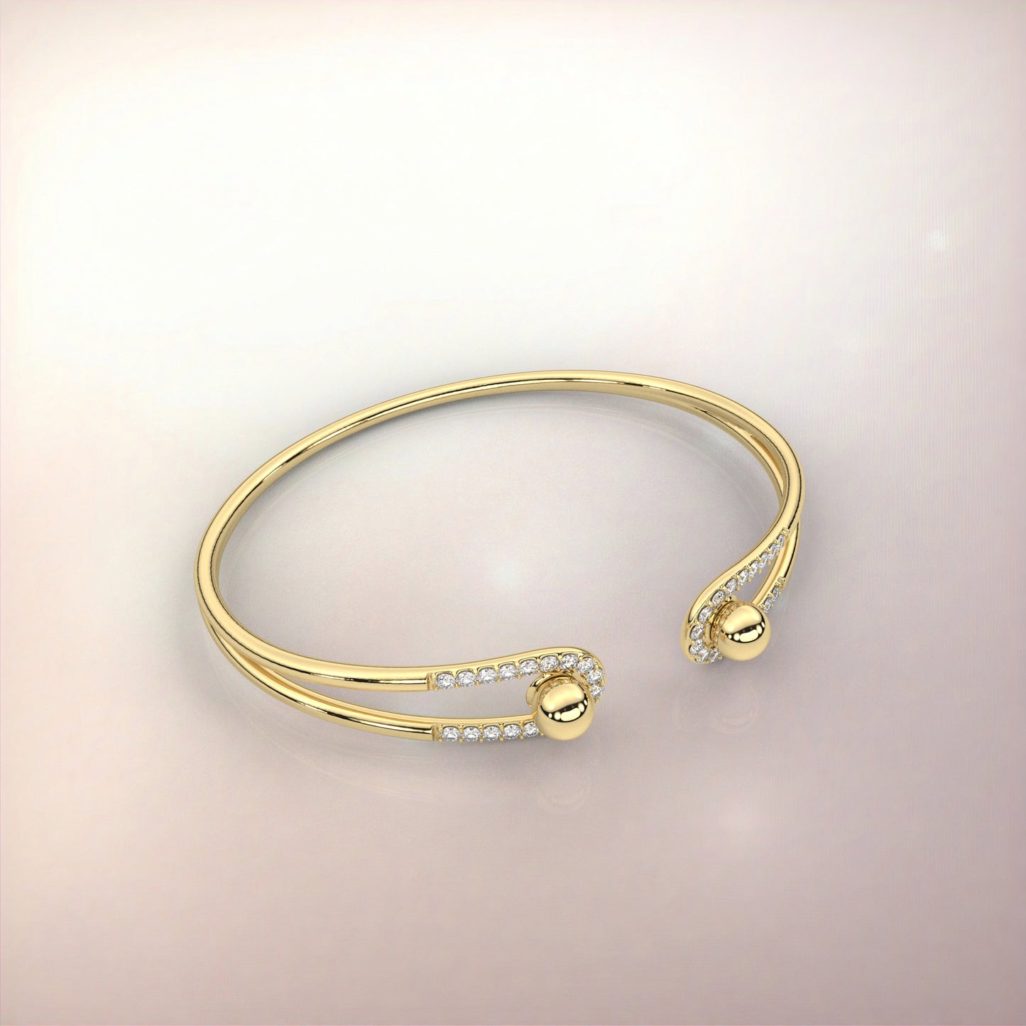 Divast Bangle 925 Sterling Silver