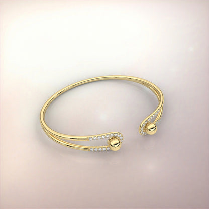 Divast Bangle 925 Sterling Silver