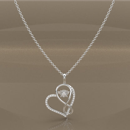 Moissanite Diamond 925 Silver Necklace